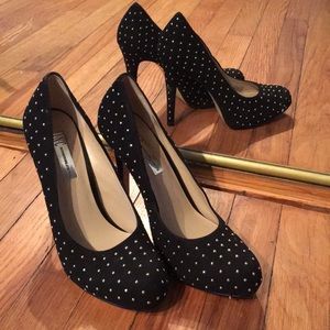 INC Silver Studded Heels!